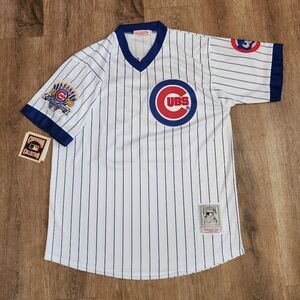 Ryne Sandberg Chicago Cubs 1990 MLB All Star Game Throwback Stitched New